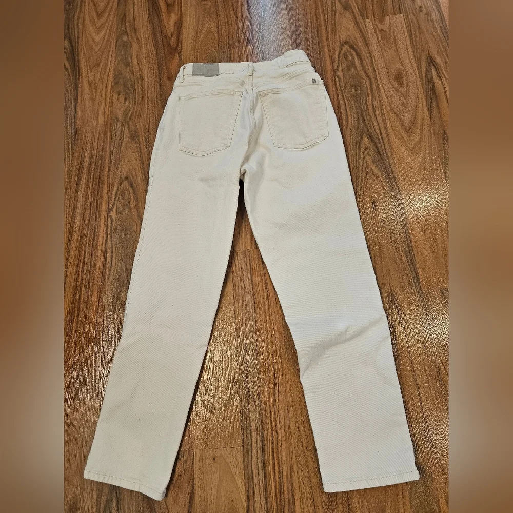 Everlane Cheeky Curvy Jean in Ecru Size 27 Regular - Picture 16 of 16